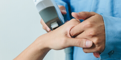 パッチテスト・痛み確認