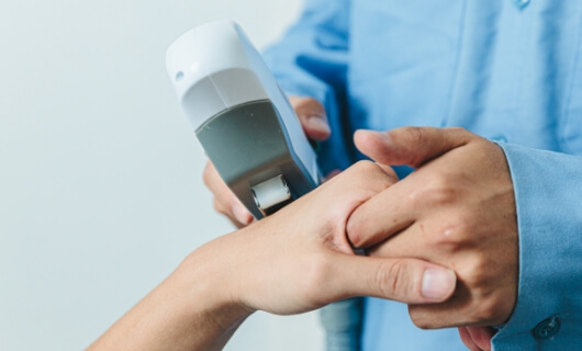 パッチテスト・痛み確認